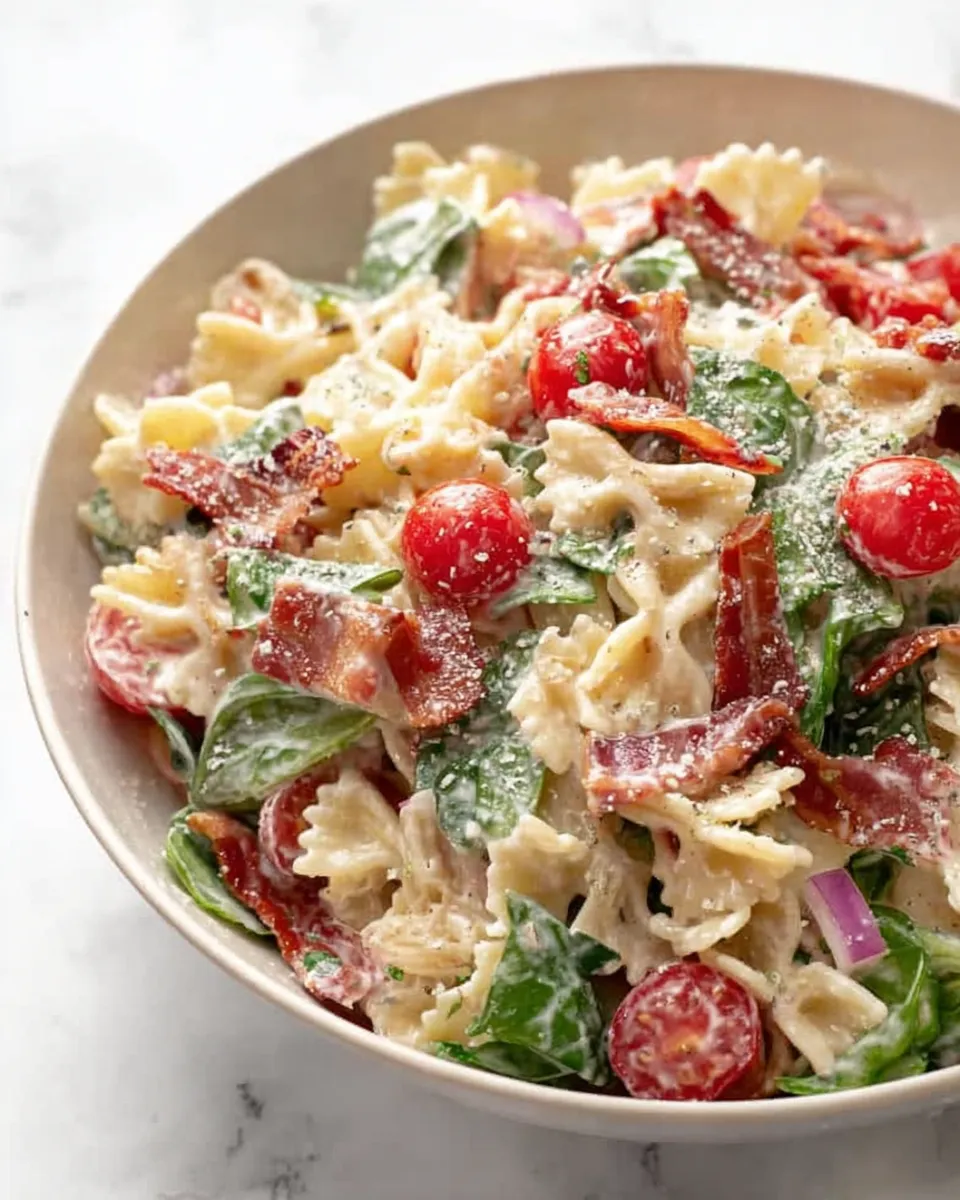BLT Pasta Salad Recipe: A Delicious Twist on a Classic