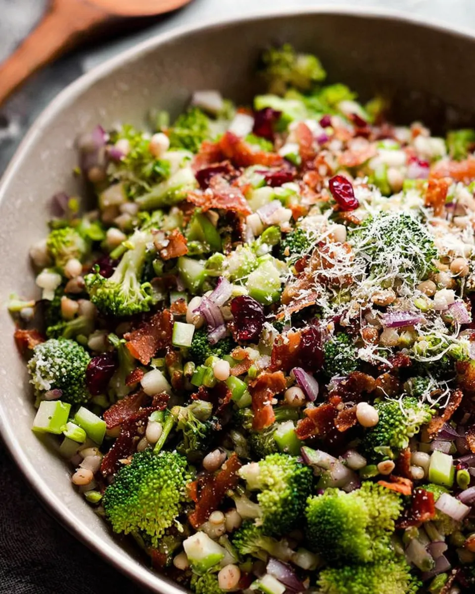 Broccoli Crunch Salad That Will Brighten Your Day!