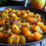 Butternut Squash and Apple Hash - A Tasty Fall Meal