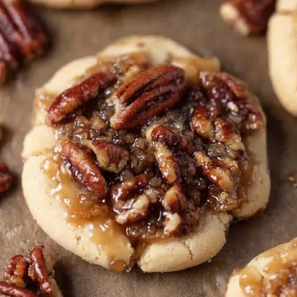 Crumbl Pecan Pie Cookies