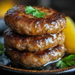Delicious Maple Glazed Breakfast Sausage Patties