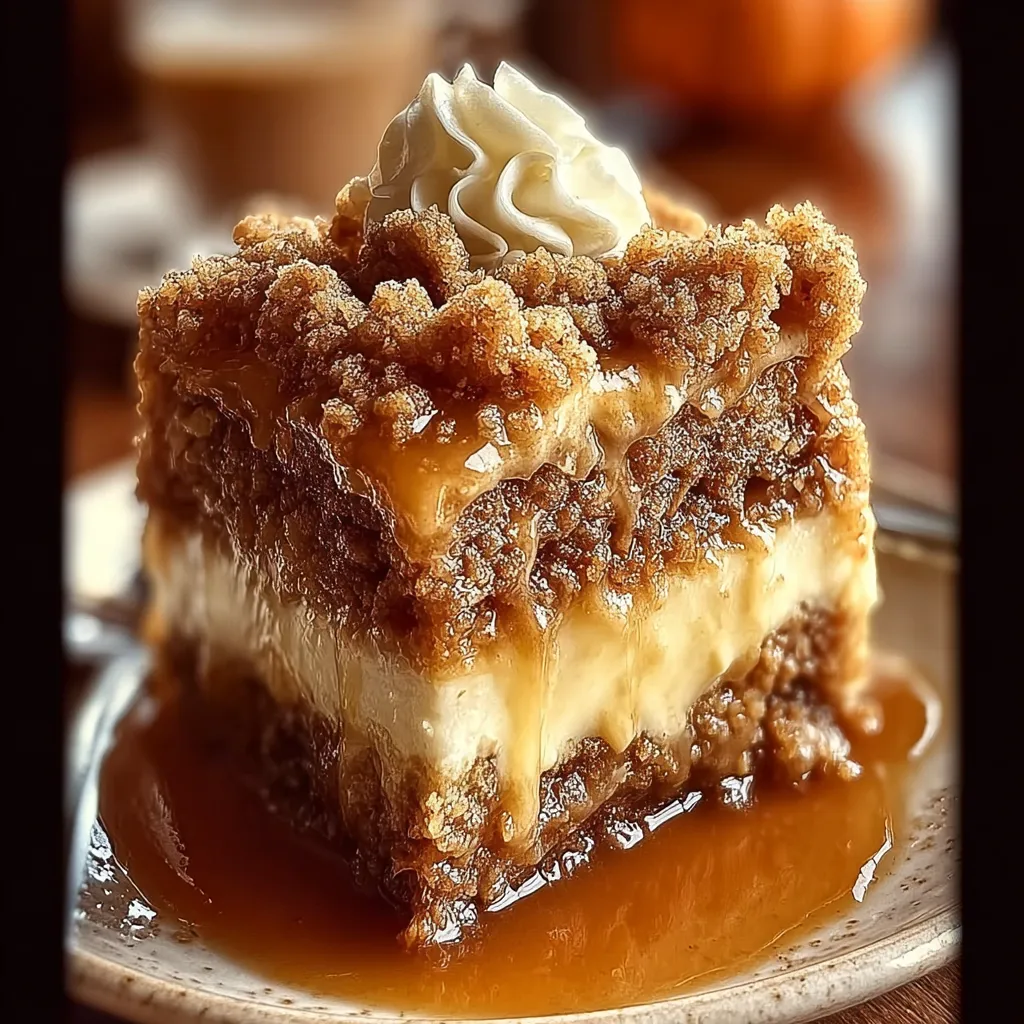 Ultimate Autumn Pumpkin Spice Crumble Cake - Ready in 30 Minutes