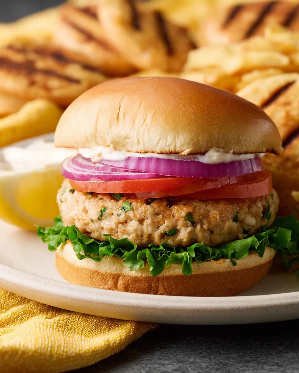 ground chicken burgers