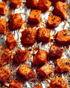 Delicious Salmon Bites Ready to Serve