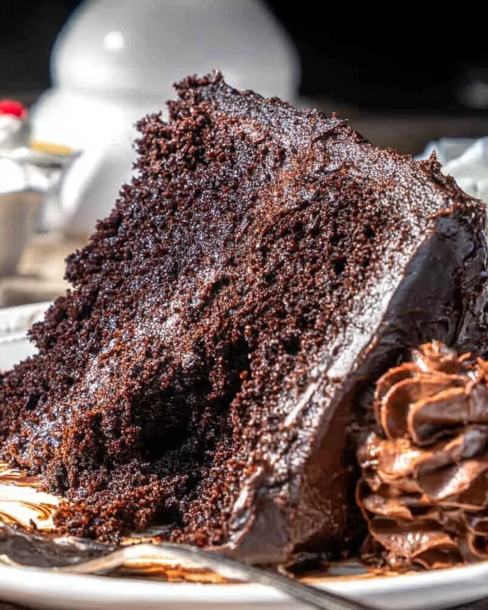 death by chocolate cake